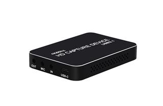 4k60hz/1080p HDMI USB3.1 Video Capture Card - HDMI out+Mic in+Line out- Velocap U3